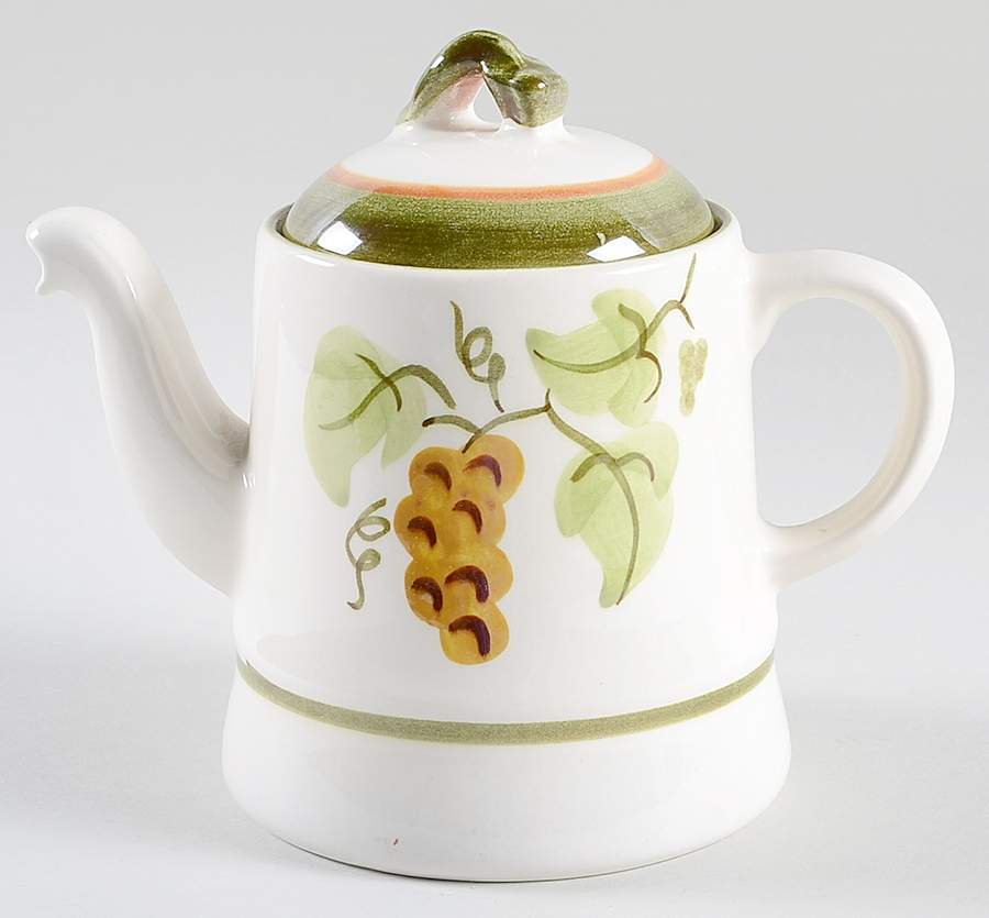 Golden Grape Teapot & Lid by Stangl-1