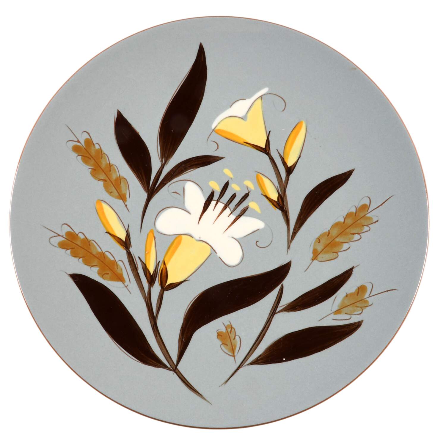 Golden Harvest Luncheon Plate by Stangl-1