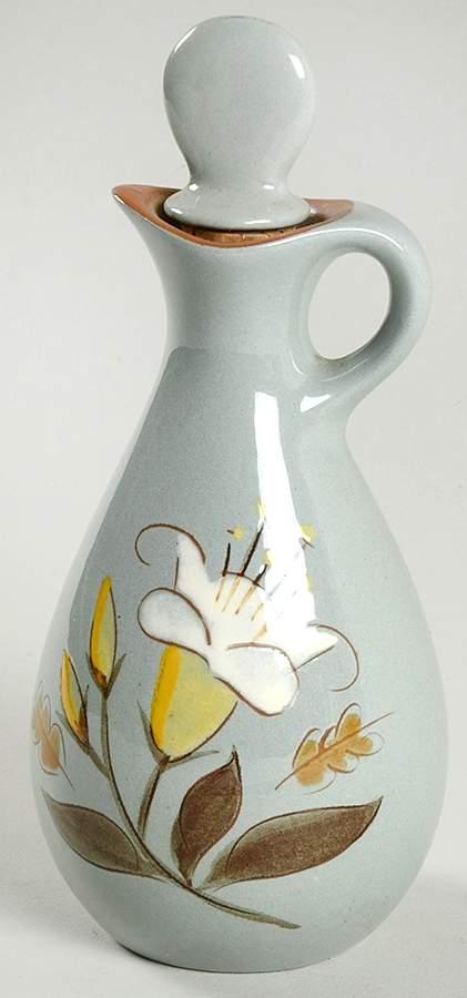 Golden Harvest Oil with "O" Stopper by Stangl-1