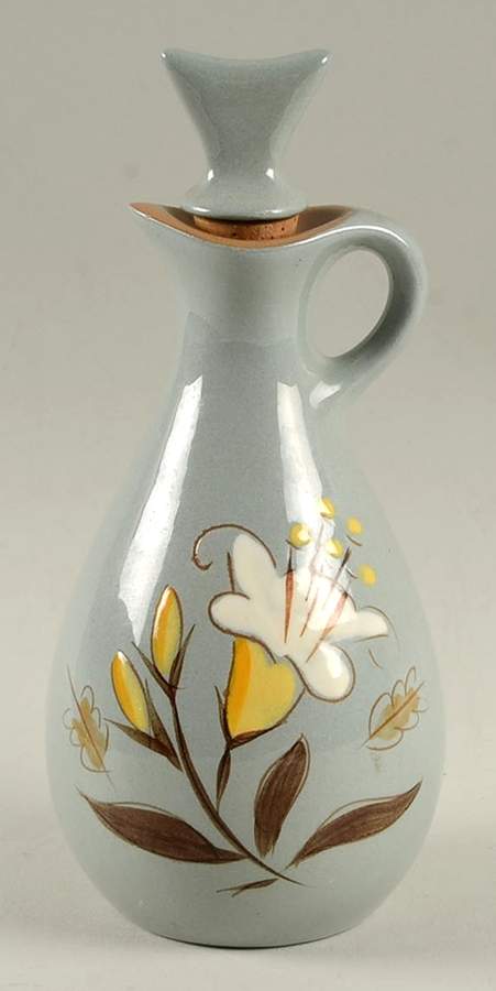 Golden Harvest Vinegar with "V" Stopper by Stangl-1