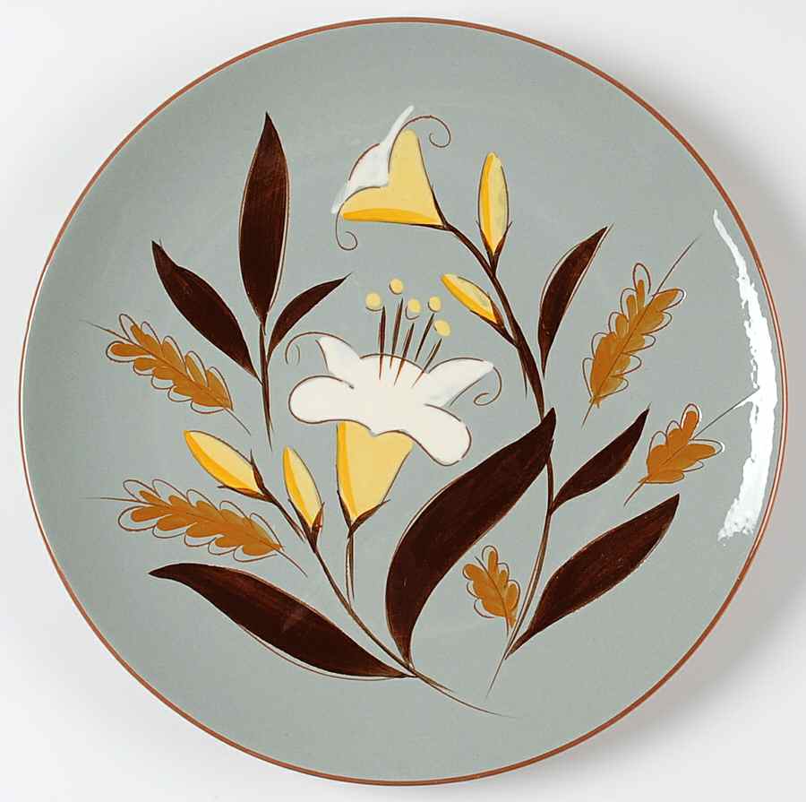 Golden Harvest Service Plate (Charger) by Stangl-1