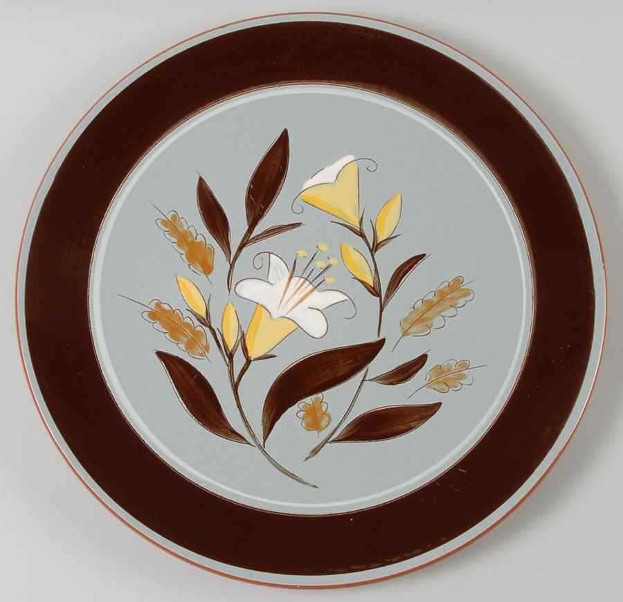 Golden Harvest 12" Chop Plate (Round Platter) by Stangl-1