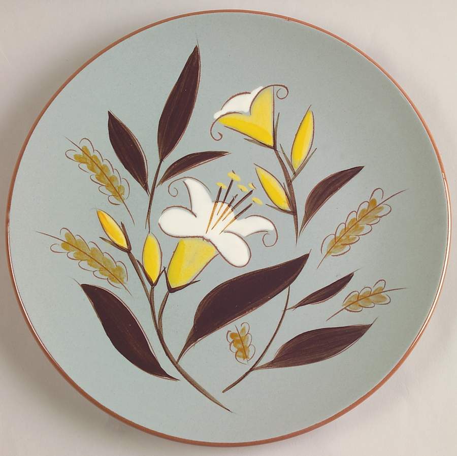 Golden Harvest Luncheon Plate by Stangl-1