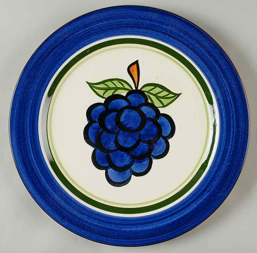 Grape 12" Chop Plate (Round Platter) by Stangl-1