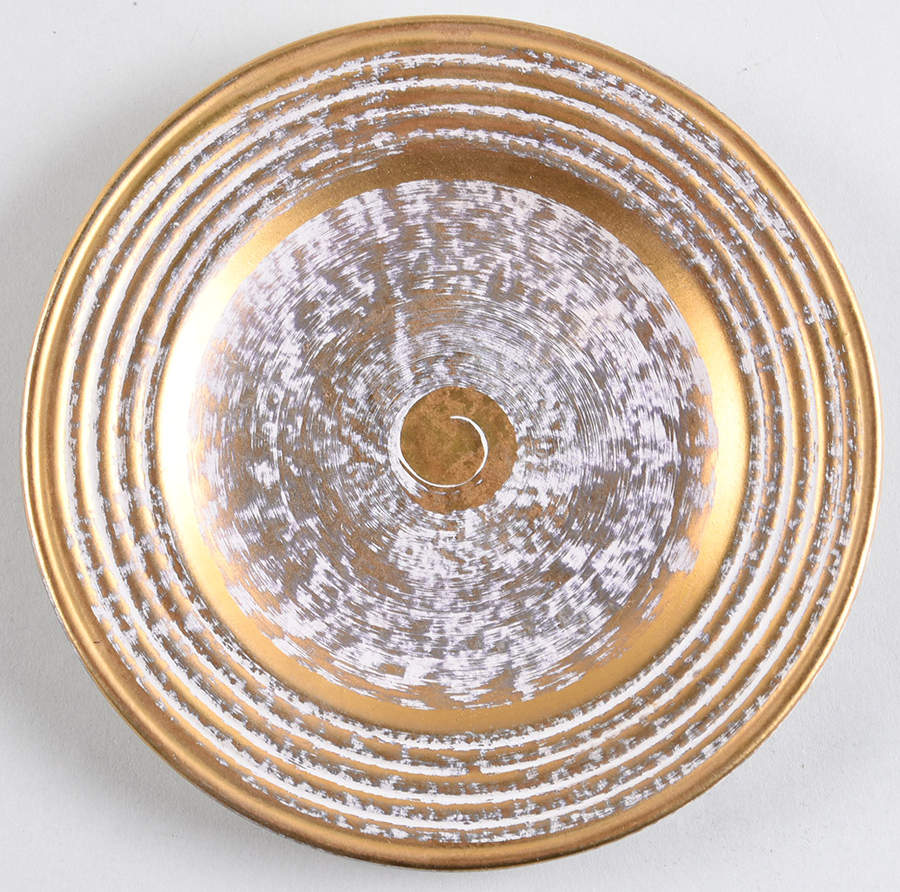 Granada Gold (Gold on Tan Body) Bread & Butter Plate by Stangl-1
