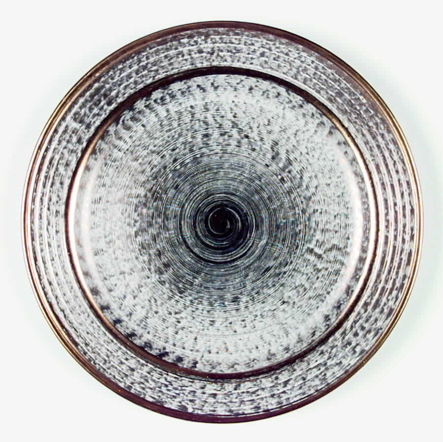Granada Gold (Gold on Tan Body) Dinner Plate by Stangl-1