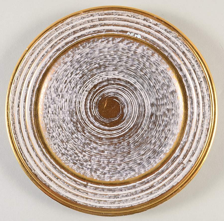 Granada Gold (Gold on Tan Body) Salad Plate by Stangl-1