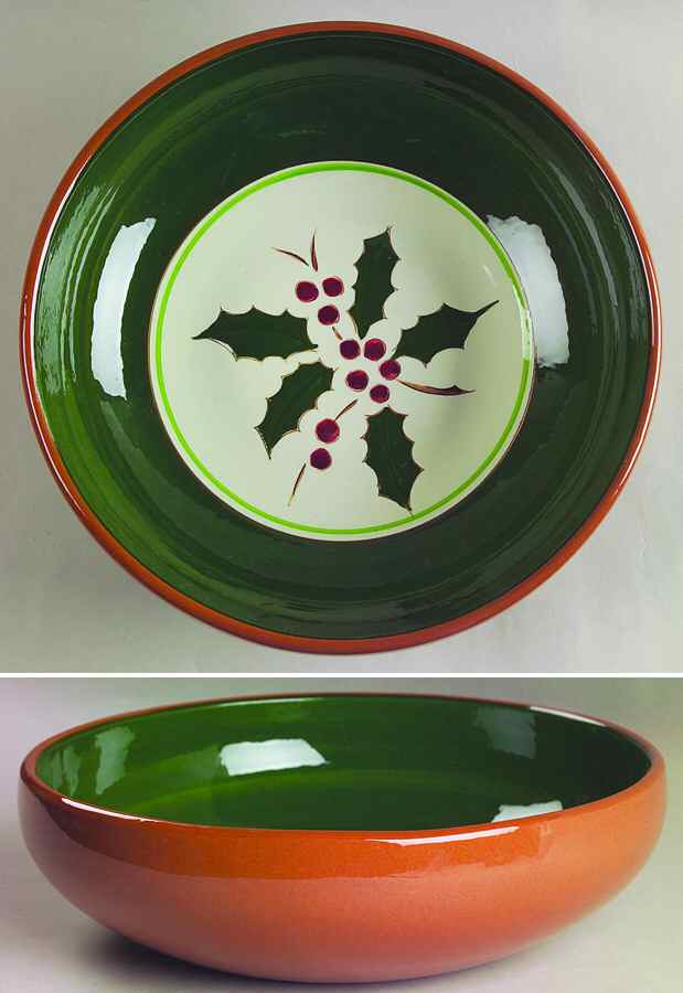 Holly 10" Large Salad Serving Bowl by Stangl-1