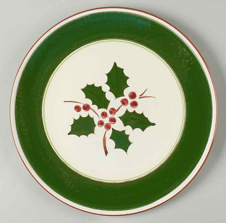 Holly 12" Chop Plate (Round Platter) by Stangl-1