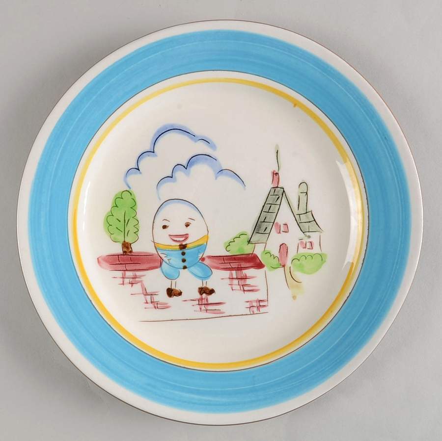 Humpty Dumpty Child's Plate by Stangl-1