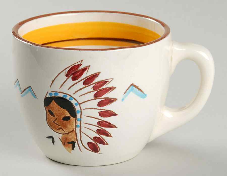 Indian Campfire Child's Cup by Stangl-1