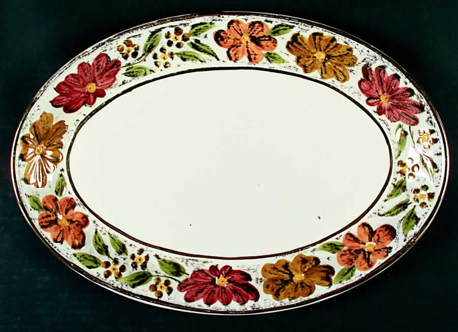 Inspiration 15" Oval Serving Platter by Stangl-1