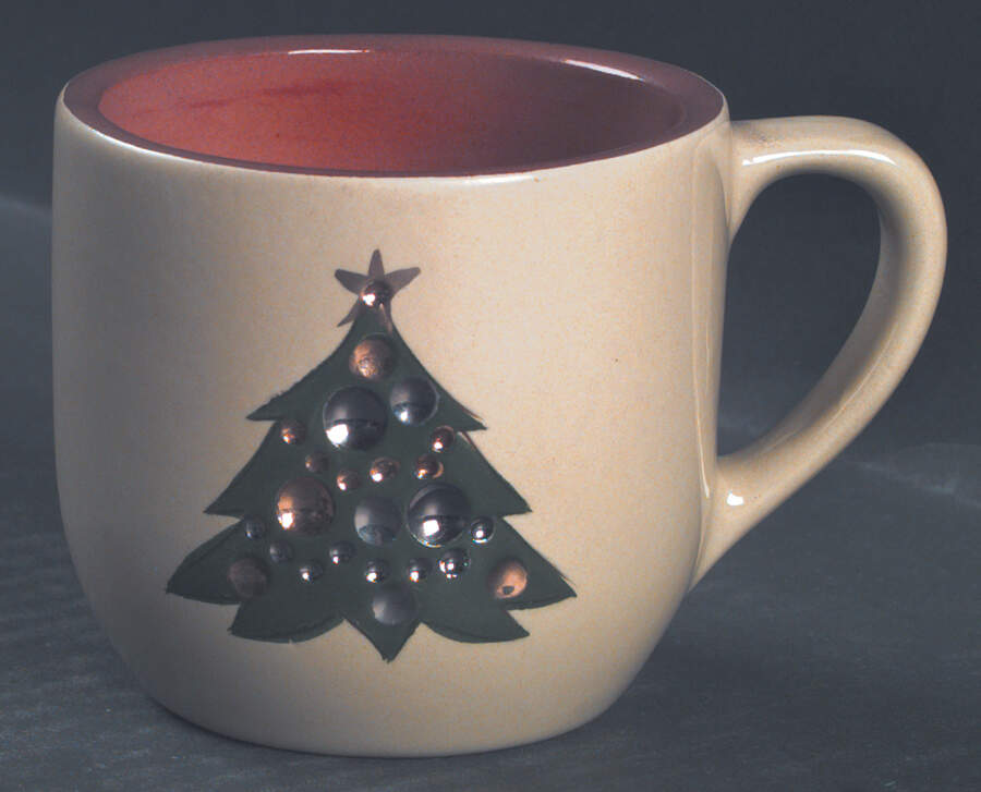 Jewelled Christmas Tree Mug by Stangl-1