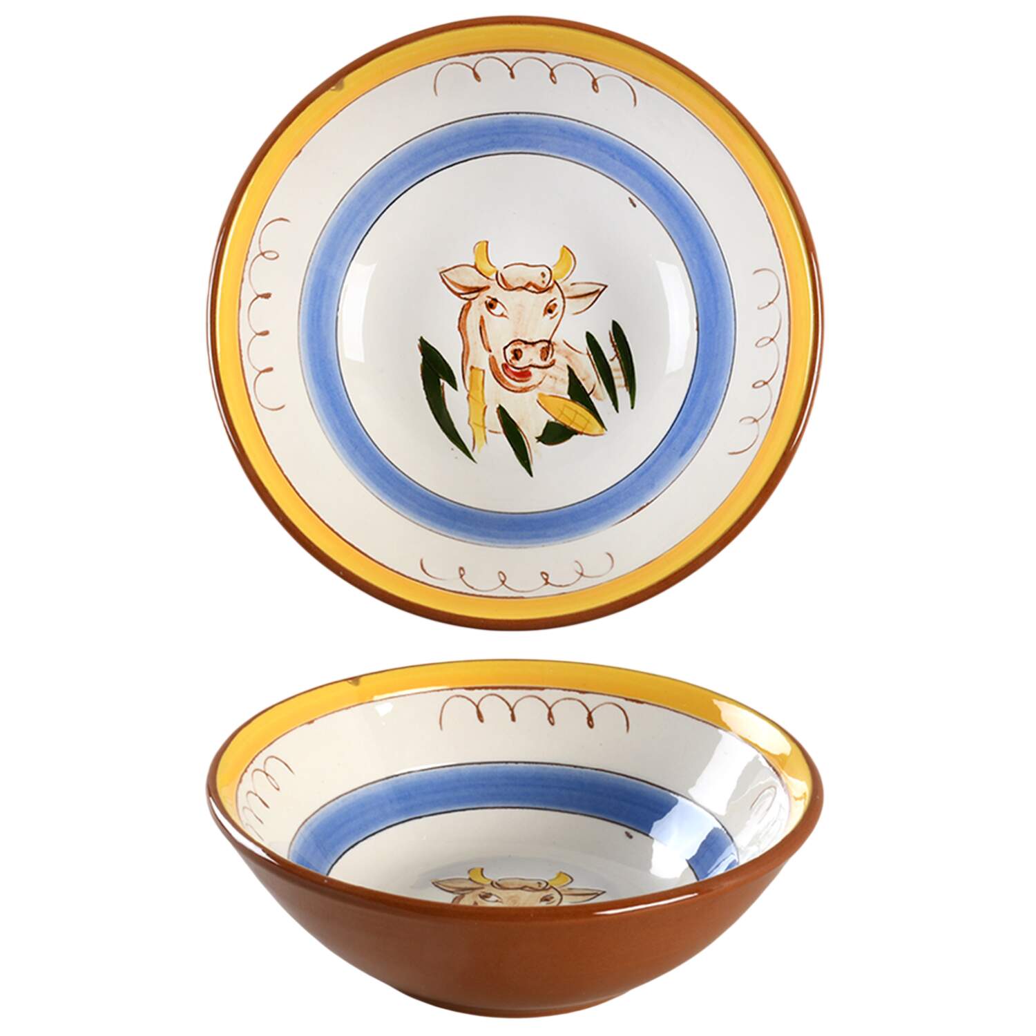 Little Boy Blue (Blue Band) Child's Bowl by Stangl-1