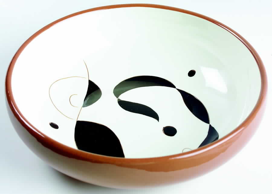 Lyric 10" Large Salad Serving Bowl by Stangl-1