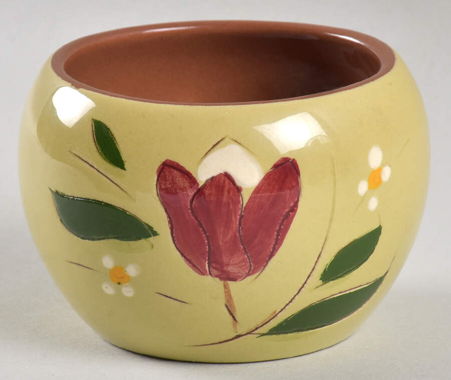 Magnolia Open Sugar Bowl by Stangl-1