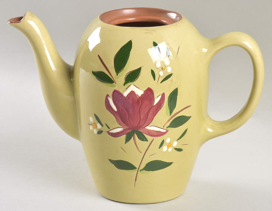 Magnolia Mini Coffee Pot No Lid by Stangl-1