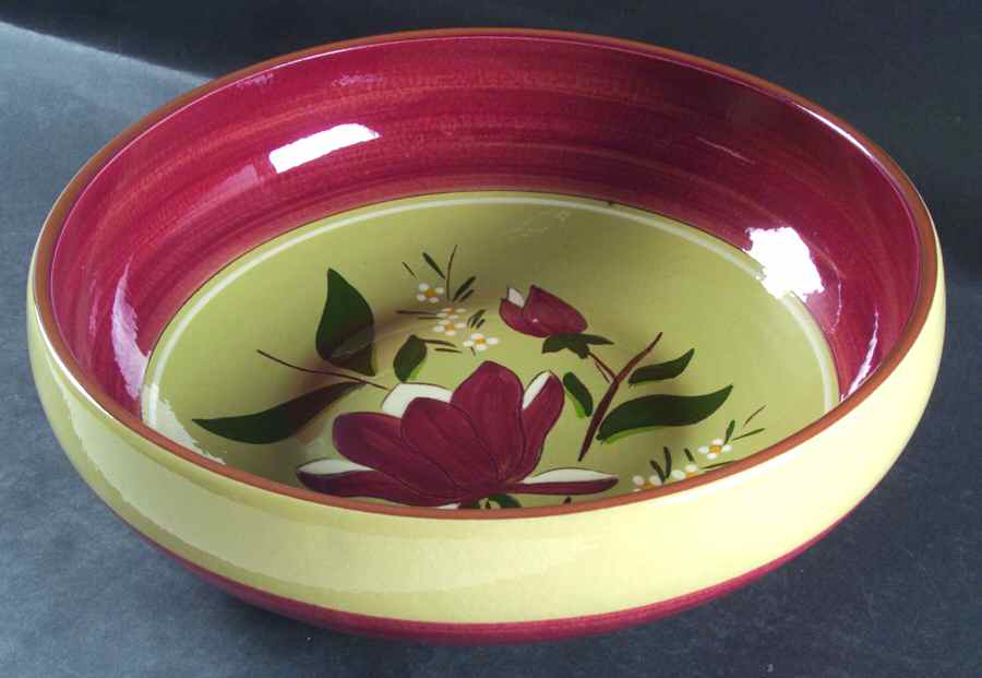 Magnolia 12" Large Salad Serving Bowl by Stangl-1