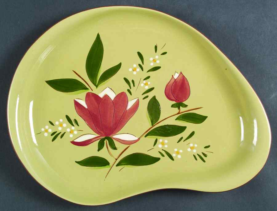 Magnolia 13" Oval Serving Platter by Stangl-1