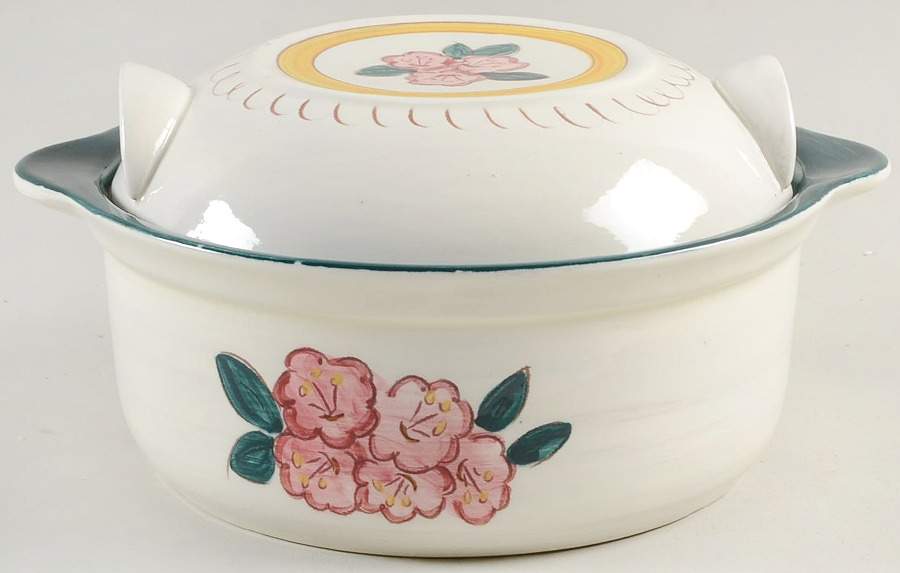 Mountain Laurel 1.5 Qt Round Covered Casserole by Stangl-1