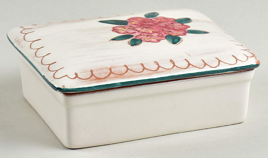 Mountain Laurel Cigarette Box & Lid by Stangl-1