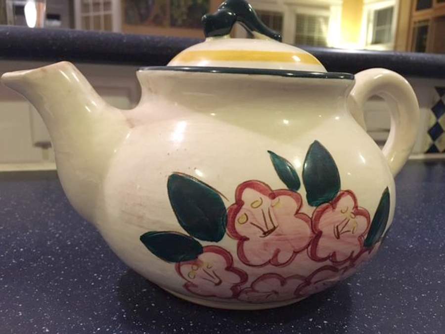 Mountain Laurel Teapot & Lid by Stangl-1