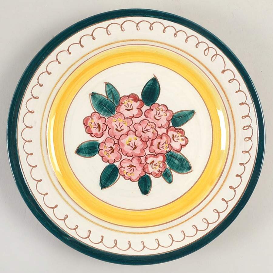 Mountain Laurel (Terra Rosa) Salad Plate by Stangl-1