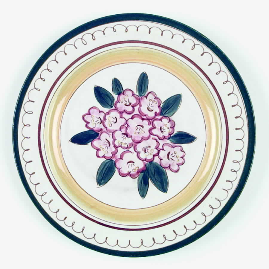 Mountain Laurel (Terra Rosa) Dinner Plate by Stangl-1