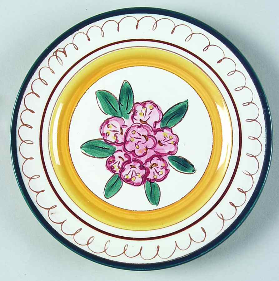 Mountain Laurel (Terra Rosa) Bread & Butter Plate by Stangl-1