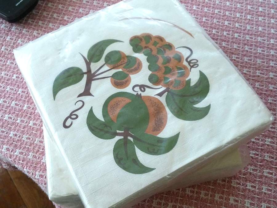 Orchard Song Package of Paper Dinner Napkins by Stangl-1