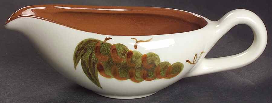 Orchard Song Individual Gravy Boat by Stangl-1