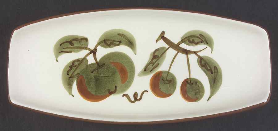 Orchard Song Pickle Dish by Stangl-1