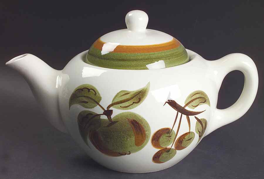 Orchard Song Teapot & Lid by Stangl-1