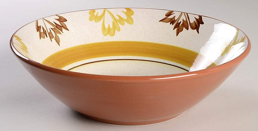 Paisley 11" Large Salad Serving Bowl by Stangl-1