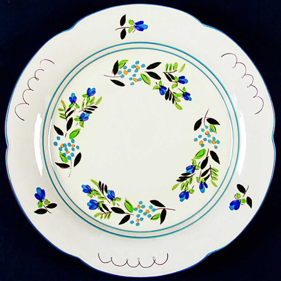 Petite Flowers Dinner Plate by Stangl-1