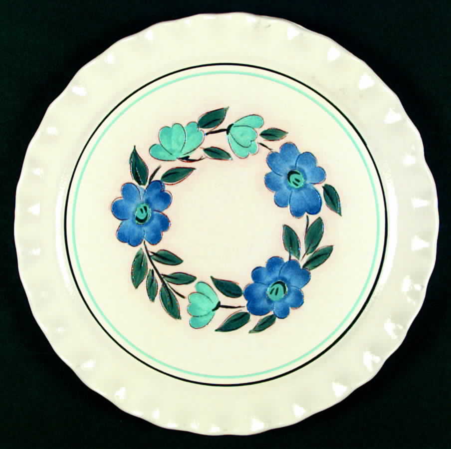 Pie Crust Dinner Plate by Stangl-1