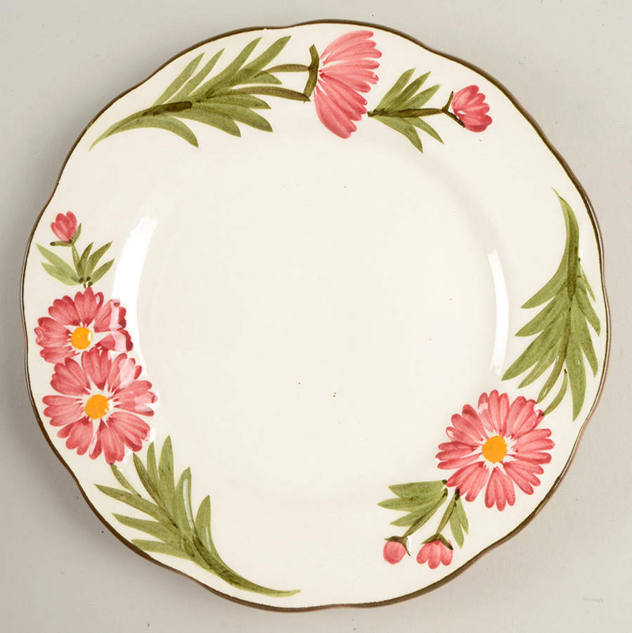 Pink Cosmos Salad Plate by Stangl-1