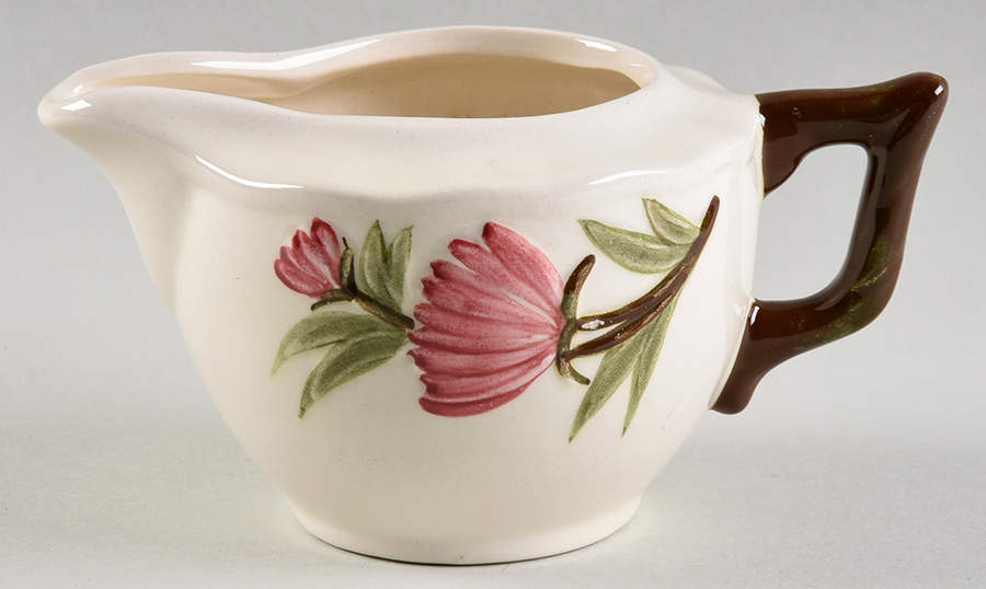 Pink Cosmos Creamer by Stangl-1