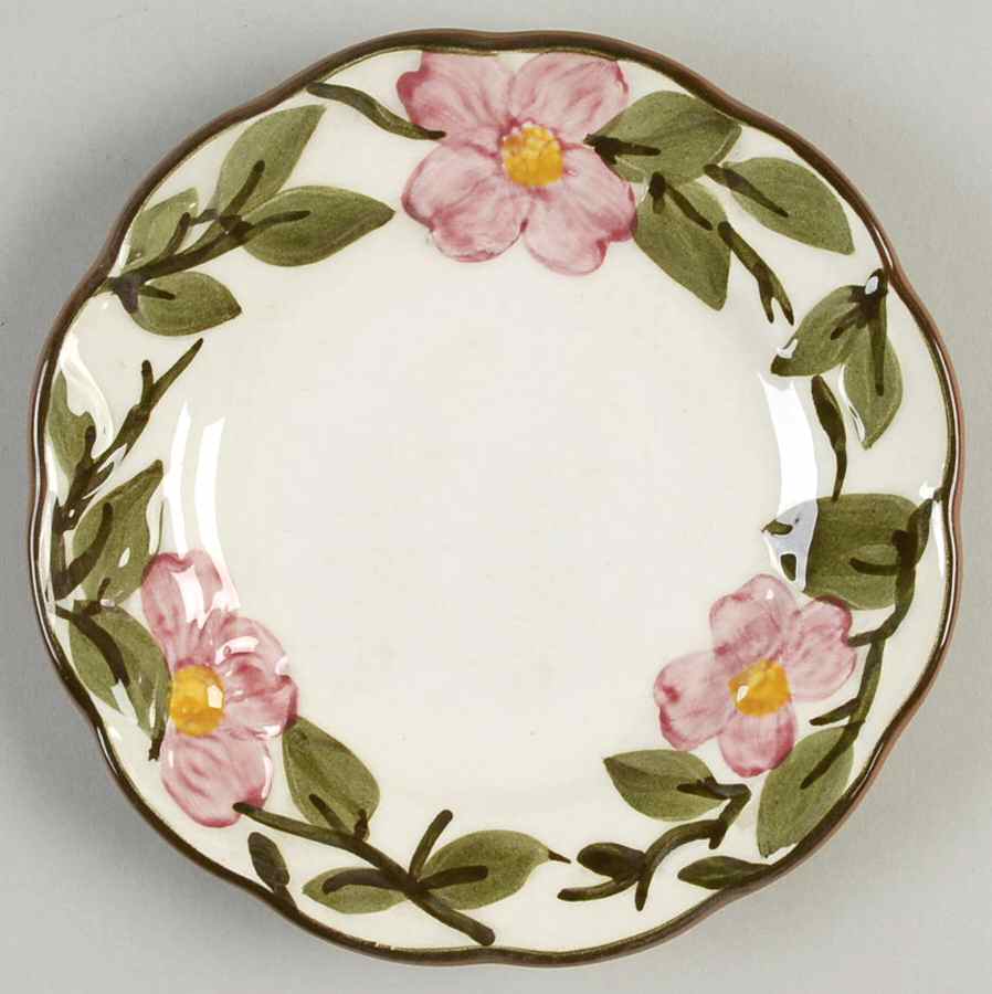 Pink Dogwood Bread & Butter Plate by Stangl-1