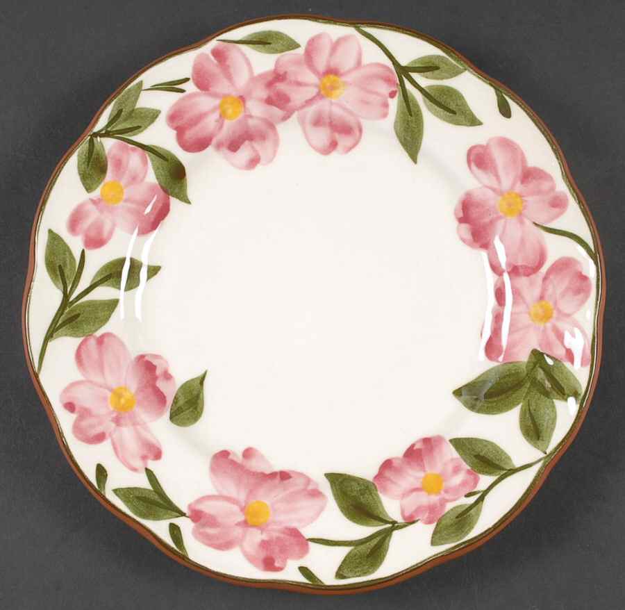 Pink Dogwood Salad Plate by Stangl-1