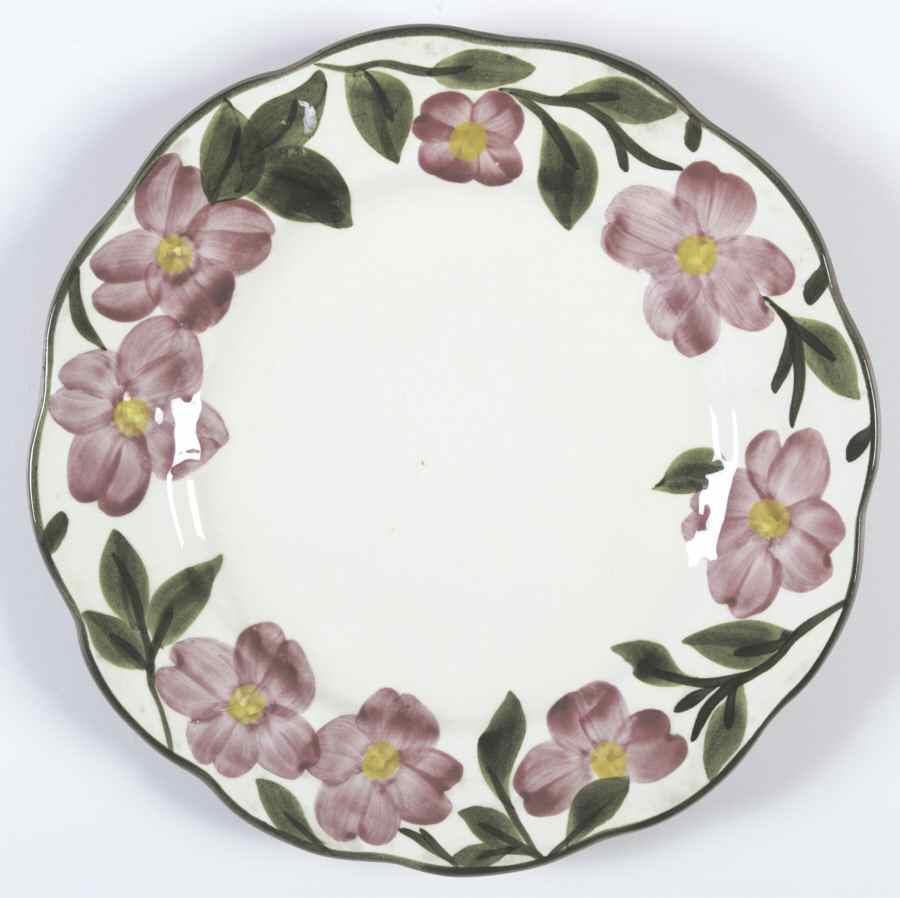 Pink Dogwood Dinner Plate by Stangl-1