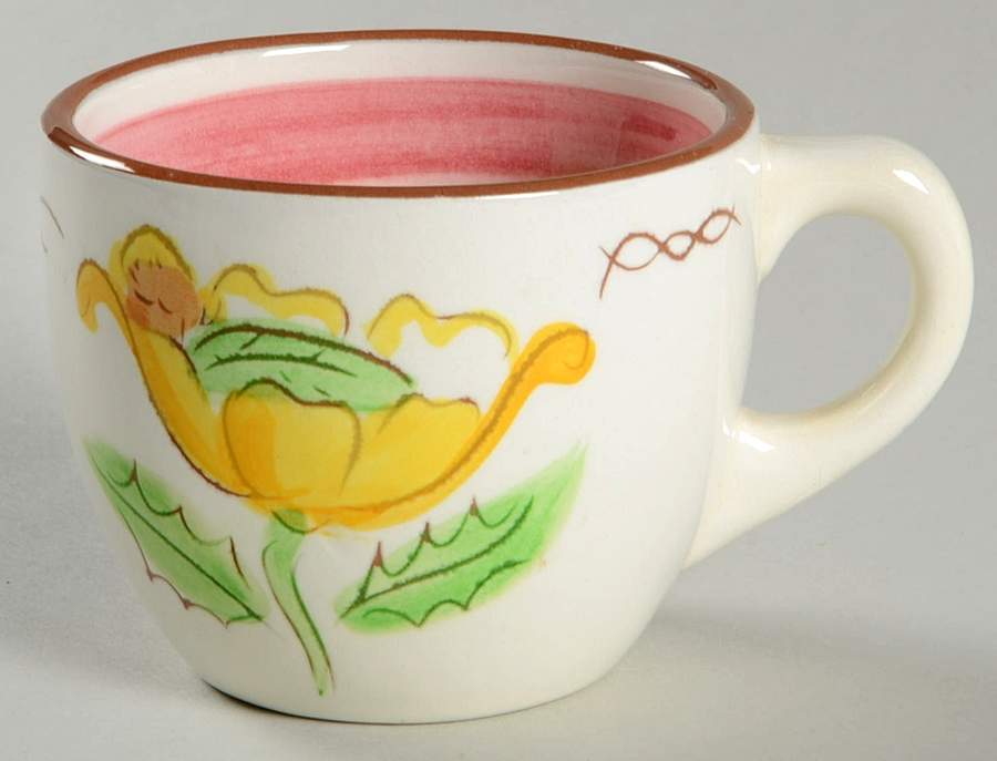 Pink Fairy Child's Cup by Stangl-1