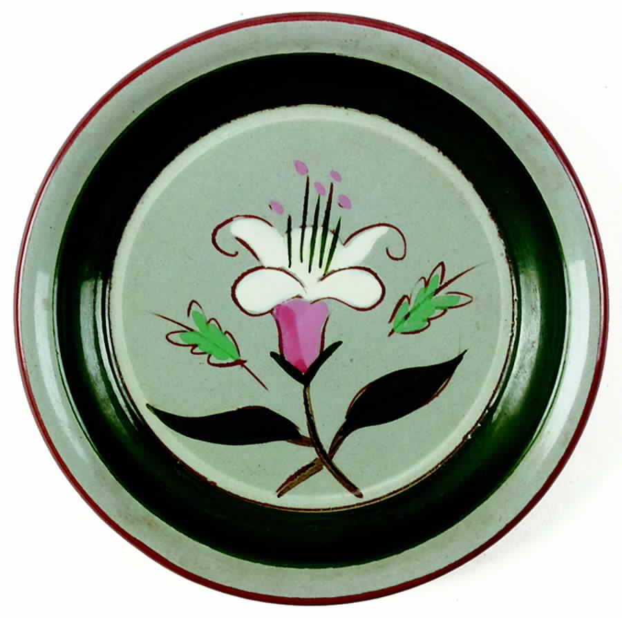 Pink Lily Coaster by Stangl-1