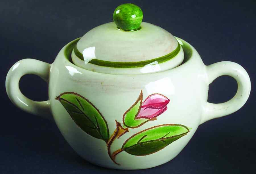 Prelude Sugar Bowl & Lid by Stangl-1