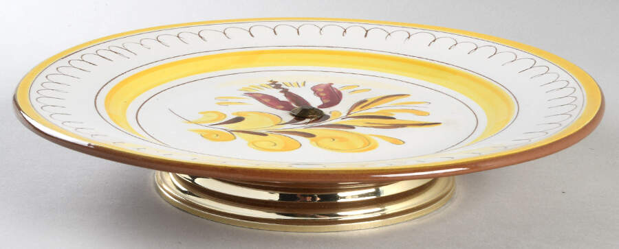 Provincial Footed Cake Plate by Stangl-1