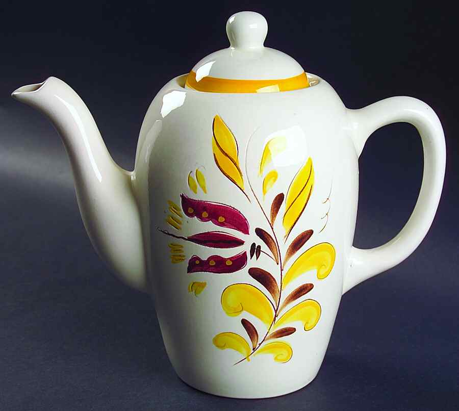 Provincial Coffee Pot & Lid by Stangl-1