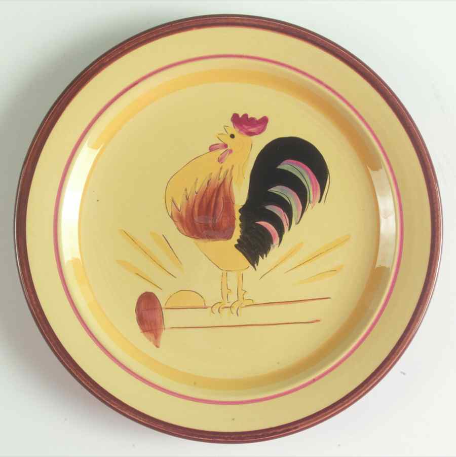Rooster Dinner Plate by Stangl-1
