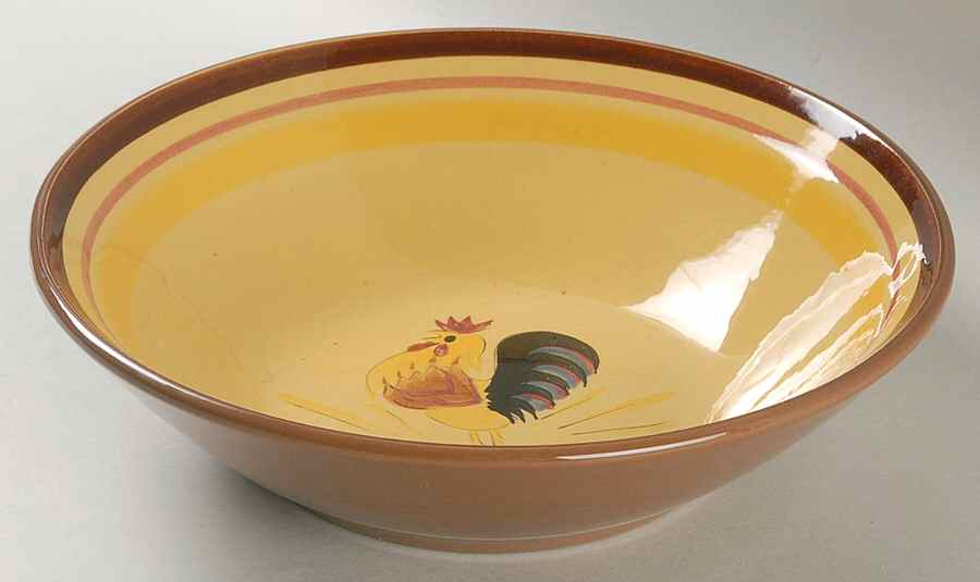 Rooster 8" Round Vegetable Bowl by Stangl-1