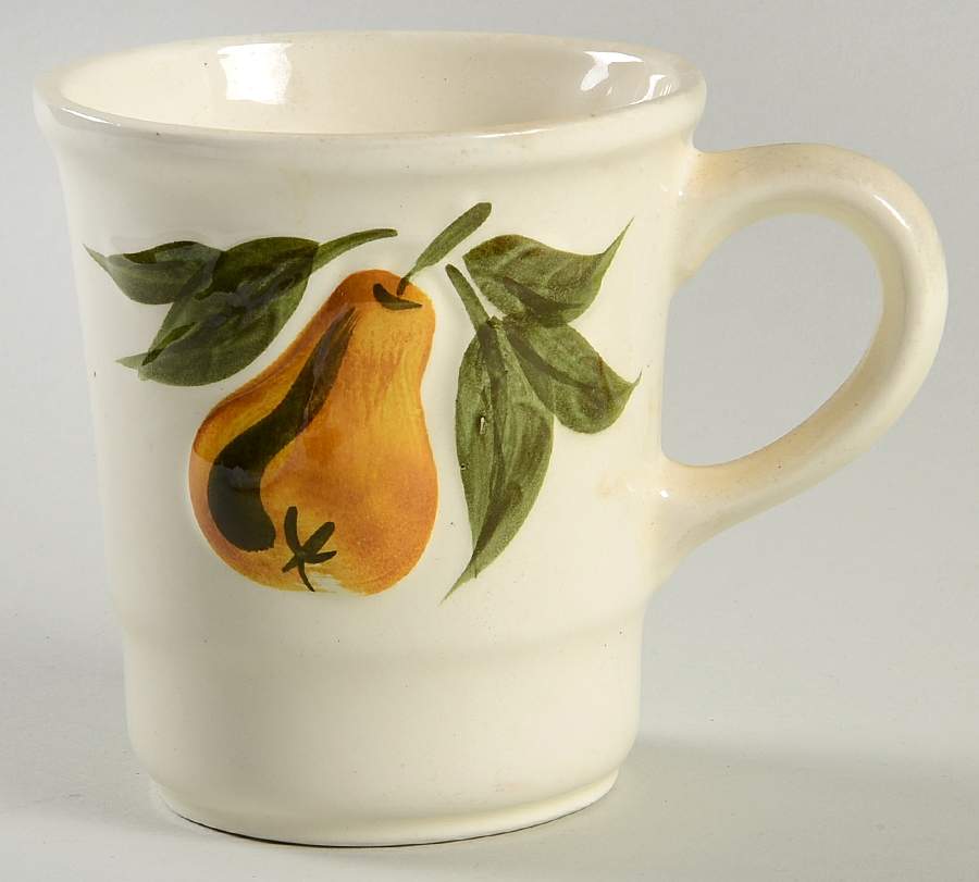 Sculptured Fruit Mug by Stangl-1