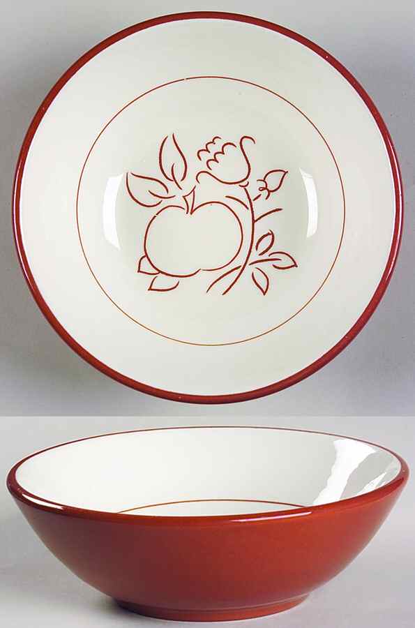 Sgraffito Coupe Cereal Bowl by Stangl-1